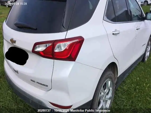 2020 Chevrolet Equinox Premier VIN 2GNAXXEV9L6191529 фото 4