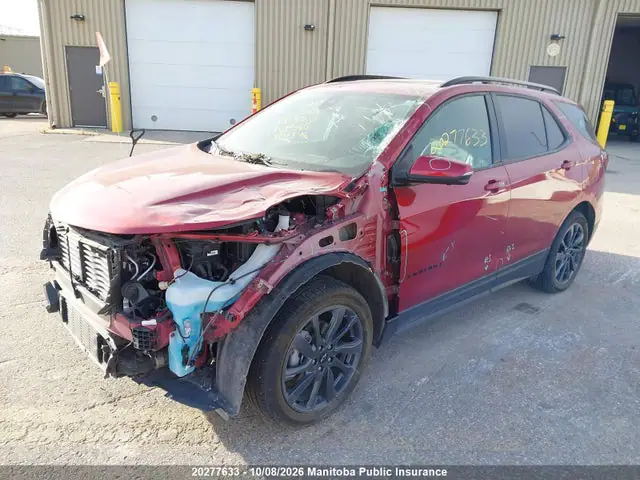 3GNAXWEG9RS204804 — 2024 Chevrolet Equinox RS, фото 2 с аукциона IAAI 14.10.2026, Передняя часть