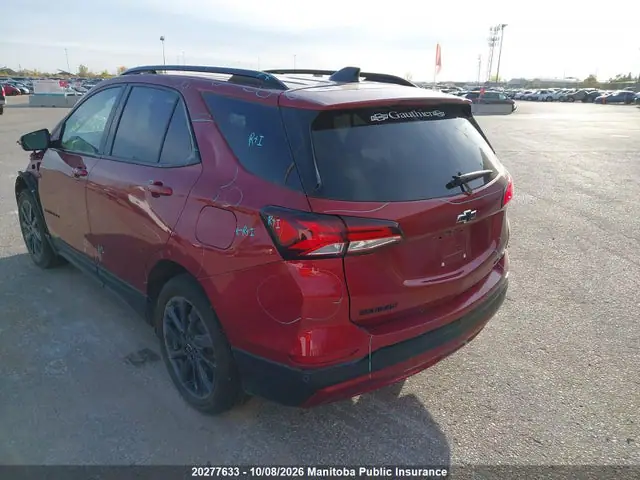 3GNAXWEG9RS204804 — 2024 Chevrolet Equinox RS, фото 3 с аукциона IAAI 14.10.2026, Передняя часть