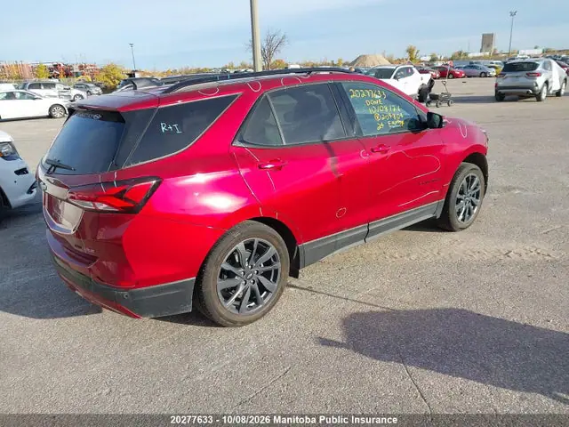 3GNAXWEG9RS204804 — 2024 Chevrolet Equinox RS, фото 4 с аукциона IAAI 14.10.2026, Передняя часть