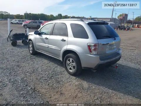 2005 Chevrolet Equinox Ls VIN 2CNDL23F256113317 фото 3