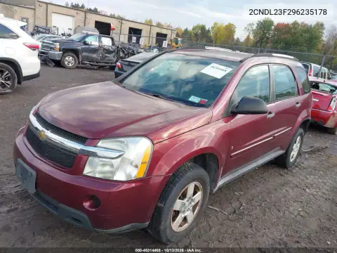 2CNDL23F296235178 — 2009 Chevrolet Equinox, фото 3 с аукциона IAAI, Естественный износ