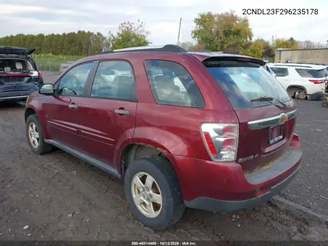 2CNDL23F296235178 — 2009 Chevrolet Equinox, фото 4 с аукциона IAAI, Естественный износ
