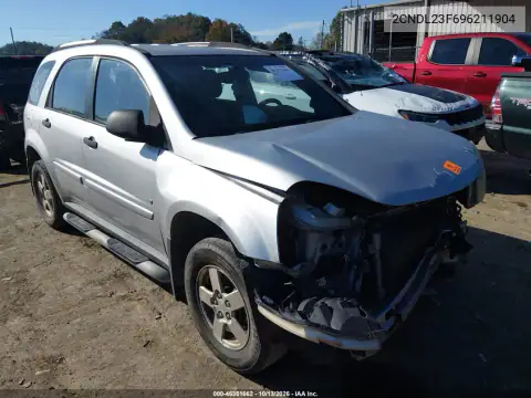 2CNDL23F696211904 — 2009 Chevrolet Equinox, Передняя часть, фото до ремонта