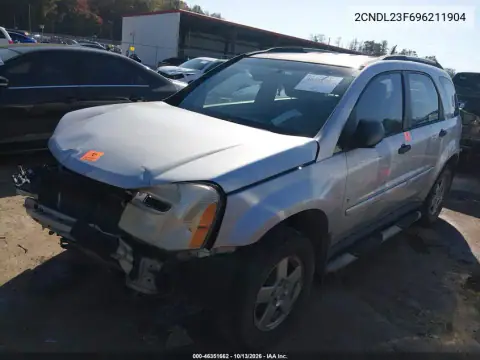 2CNDL23F696211904 — 2009 Chevrolet Equinox, фото 2 с аукциона IAAI, Передняя часть
