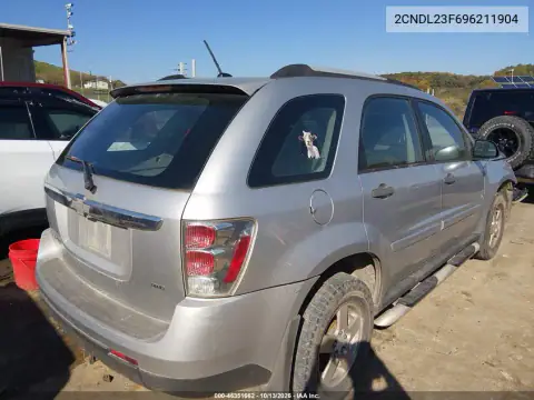 2CNDL23F696211904 — 2009 Chevrolet Equinox, фото 4 с аукциона IAAI, Передняя часть