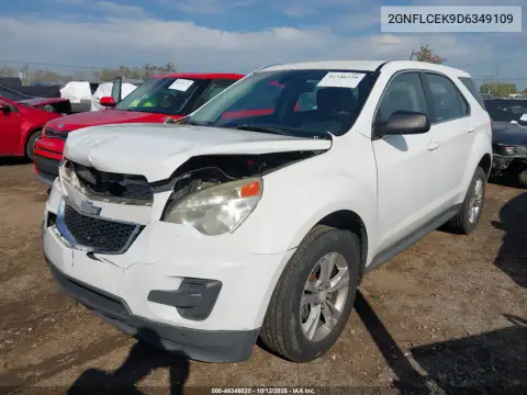 2GNFLCEK9D6349109 — 2013 Chevrolet Equinox, Передняя часть, фото до ремонта