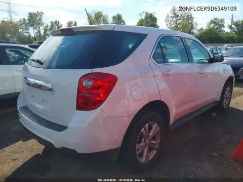 2013 Chevrolet Equinox Ls VIN 2GNFLCEK9D6349109 фото 5