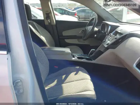 2013 Chevrolet Equinox Ls VIN 2GNFLCEK9D6349109 фото 6