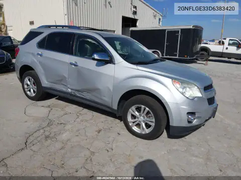 2GNFLGE33D6383420 — 2013 Chevrolet Equinox, Правая сторона, фото до ремонта