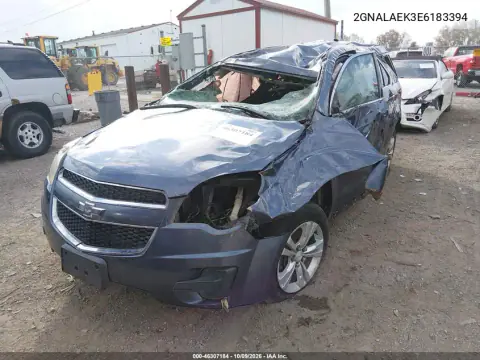 2014 Chevrolet Equinox Ls VIN 2GNALAEK3E6183394 фото 2