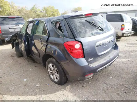 2014 Chevrolet Equinox Ls VIN 2GNALAEK3E6183394 фото 3