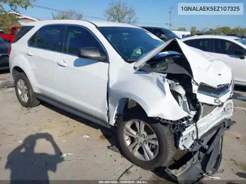 1GNALAEK5EZ107325 — 2014 Chevrolet Equinox, Передняя часть, фото до ремонта