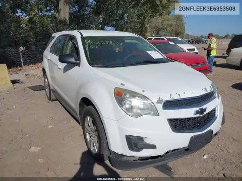 2GNFLEEK3E6353508 — 2014 Chevrolet Equinox, Левая сторона, фото до ремонта