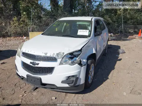 2014 Chevrolet Equinox Ls VIN 2GNFLEEK3E6353508 фото 3