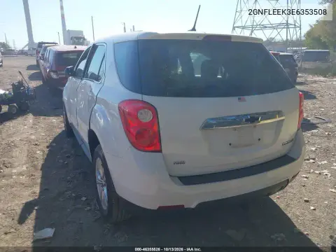 2014 Chevrolet Equinox Ls VIN 2GNFLEEK3E6353508 фото 4