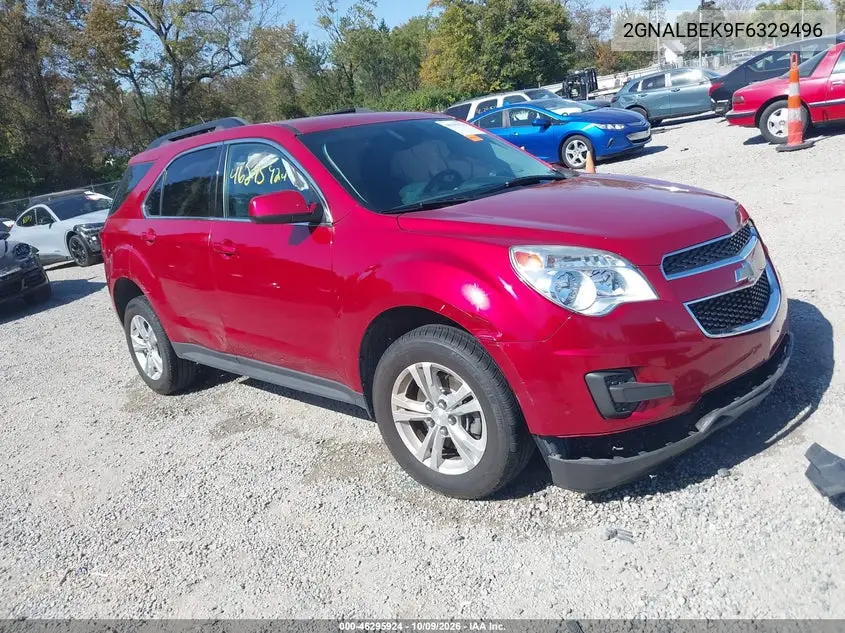 2015 Chevrolet Equinox 1Lt VIN 2GNALBEK9F6329496 фото 1