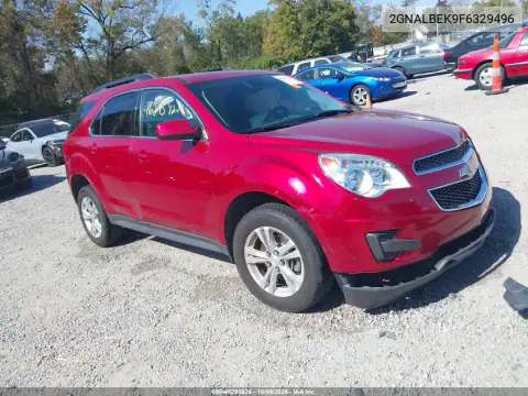 2GNALBEK9F6329496 — 2015 Chevrolet Equinox, Левая сторона, фото до ремонта