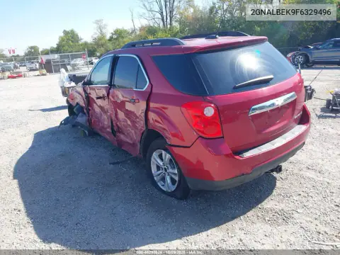 2015 Chevrolet Equinox 1Lt VIN 2GNALBEK9F6329496 фото 3