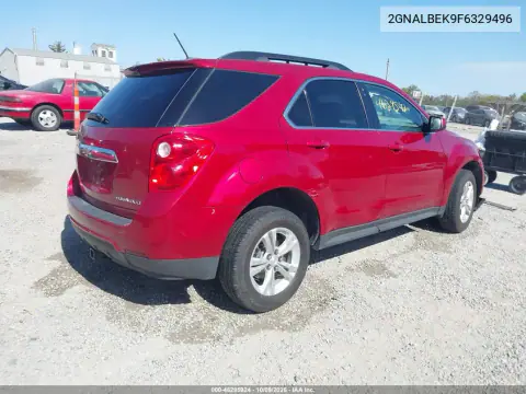 2015 Chevrolet Equinox 1Lt VIN 2GNALBEK9F6329496 фото 4