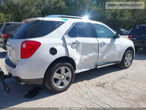 2015 Chevrolet Equinox Ltz VIN 2GNFLHE33F6307317 фото 5