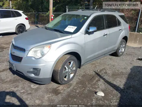 1GNFLFEK3FZ102807 — 2015 Chevrolet Equinox, фото 2 с аукциона IAAI 21.10.2026, Естественный износ