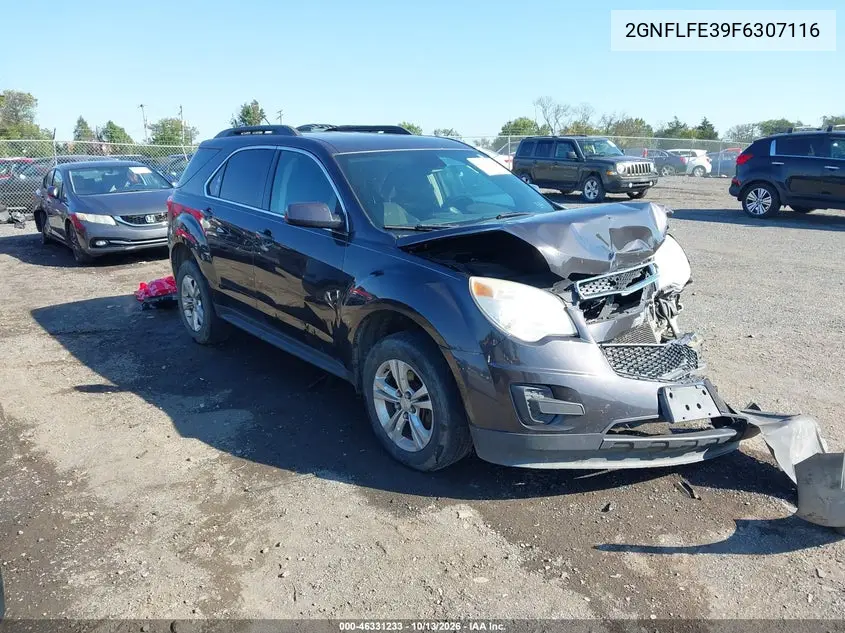 2GNFLFE39F6307116 — 2015 Chevrolet Equinox, фото 2 с аукциона IAAI, Передняя часть