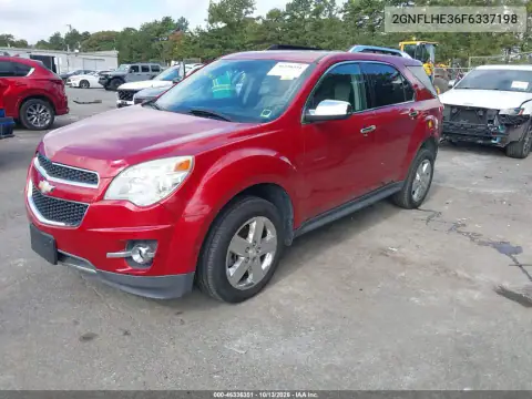 2GNFLHE36F6337198 — 2015 Chevrolet Equinox, фото 3 с аукциона IAAI, Передняя часть