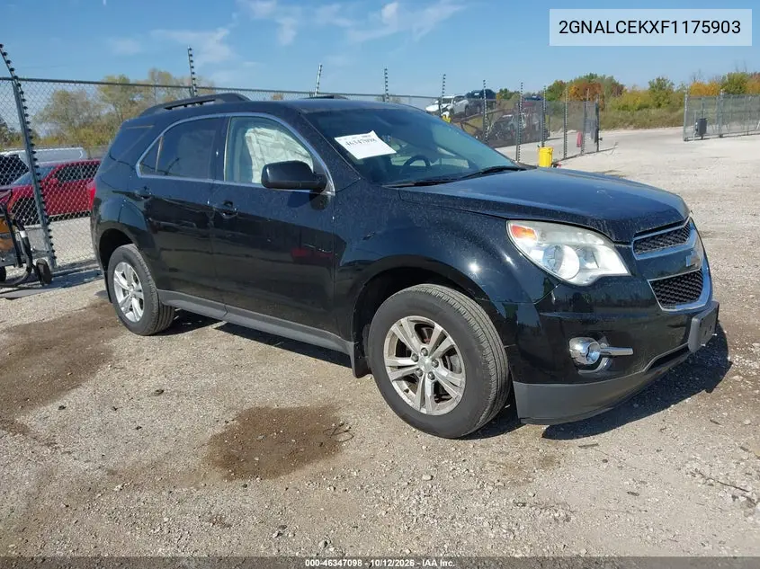 2015 Chevrolet Equinox 2Lt VIN 2GNALCEKXF1175903 фото 2