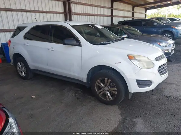 2GNALBEK2G1165457 — 2016 Chevrolet Equinox, Передняя часть (Front End), фото до ремонта