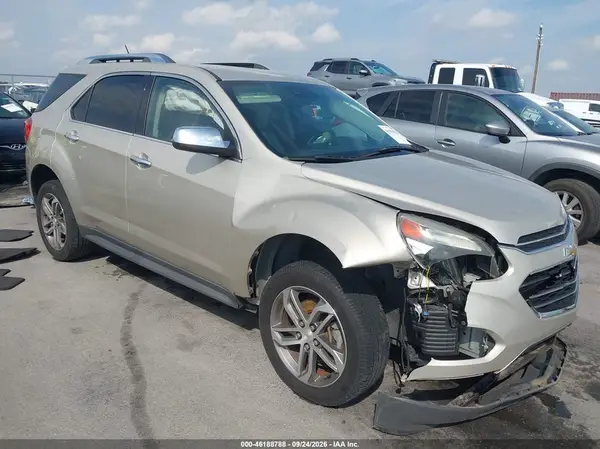 2GNALDEK0G1186688 — 2016 Chevrolet Equinox, Передняя часть (Front End), фото до ремонта