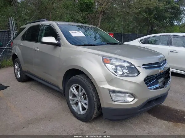 2GNALCEK1G1166380 — 2016 Chevrolet Equinox, Передняя часть (Front End), фото до ремонта