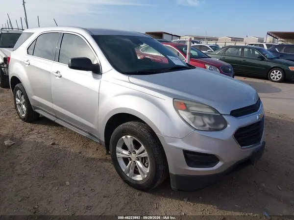 1GNALBEK0GZ101814 — 2016 Chevrolet Equinox, Передняя часть слева (Left Front), фото до ремонта