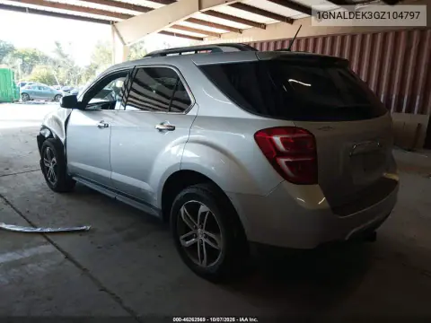 2016 Chevrolet Equinox Ltz VIN 1GNALDEK3GZ104797 фото 4
