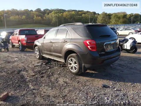 2016 Chevrolet Equinox Lt VIN 2GNFLFEK4G6213248 фото 4