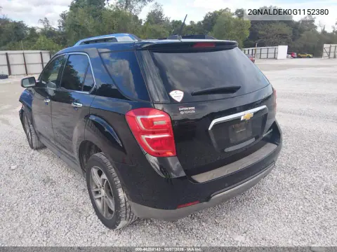 2016 Chevrolet Equinox Ltz VIN 2GNALDEK0G1152380 фото 4