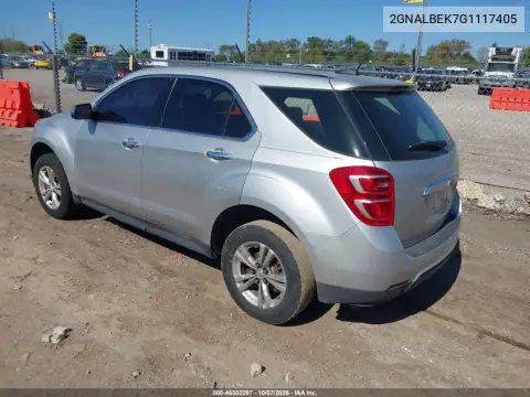 2016 Chevrolet Equinox Ls VIN 2GNALBEK7G1117405 фото 3