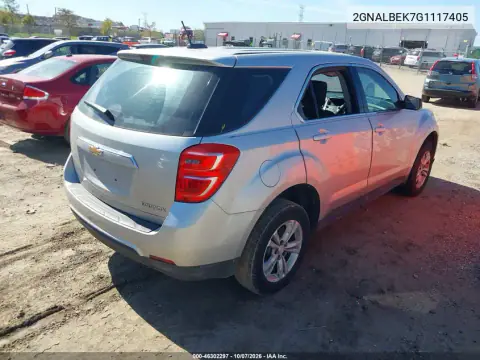 2016 Chevrolet Equinox Ls VIN 2GNALBEK7G1117405 фото 4