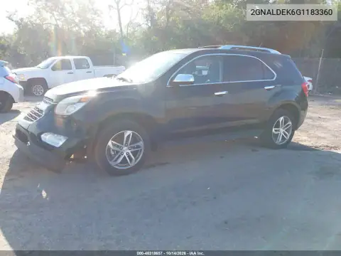2GNALDEK6G1183360 — 2016 Chevrolet Equinox, фото 3 с аукциона IAAI, Передняя часть справа