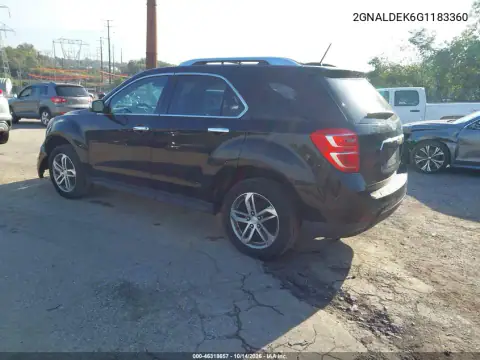 2GNALDEK6G1183360 — 2016 Chevrolet Equinox, фото 4 с аукциона IAAI, Передняя часть справа