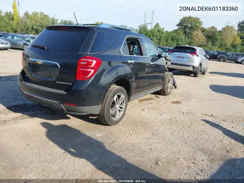 2GNALDEK6G1183360 — 2016 Chevrolet Equinox, фото 5 с аукциона IAAI, Передняя часть справа