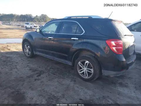 2016 Chevrolet Equinox Ltz VIN 2GNALDEK6G1182743 фото 3