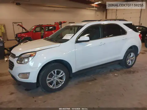 2016 Chevrolet Equinox Lt VIN 2GNALCEK7G1159255 фото 2