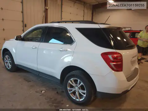 2016 Chevrolet Equinox Lt VIN 2GNALCEK7G1159255 фото 3