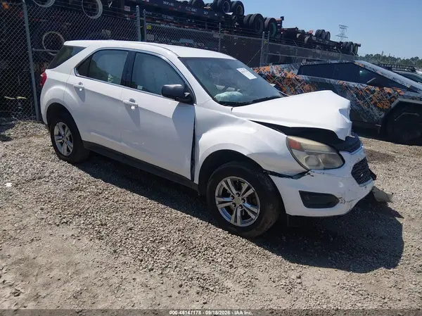 2GNALBEK1H1504713 — 2017 Chevrolet Equinox, Передняя часть (Front End), фото до ремонта