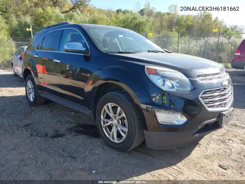 2GNALCEK3H6181662 — 2017 Chevrolet Equinox, Задняя часть, фото до ремонта