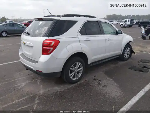 2GNALCEK4H1505912 — 2017 Chevrolet Equinox, фото 5 с аукциона IAAI, Передняя часть