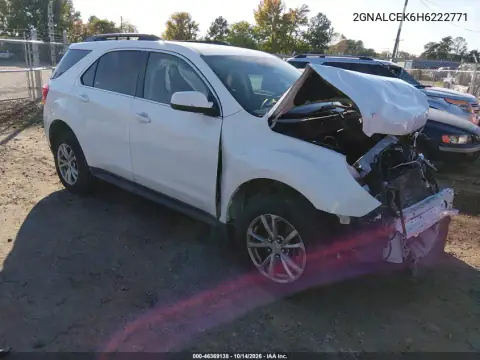 2GNALCEK6H6222771 — 2017 Chevrolet Equinox, Передняя часть, фото до ремонта