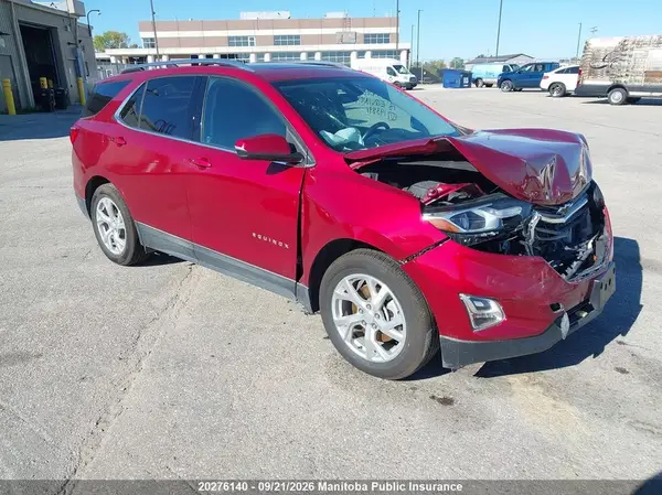 2GNAXTEX4J6193891 — 2018 Chevrolet Equinox, Передняя часть (Front), фото до ремонта