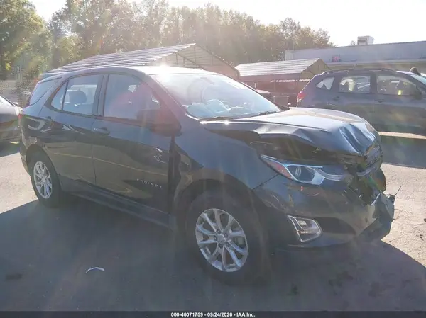 2GNAXREV4J6124197 — 2018 Chevrolet Equinox, Передняя часть (Front End), фото до ремонта
